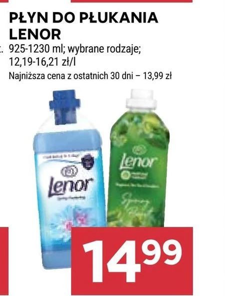 Płyn do płukania Lenor