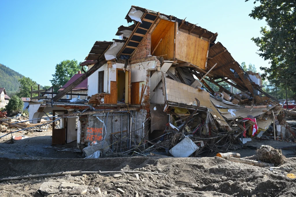 Kompletnie zniszczone Stronie Śląskie