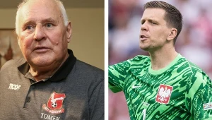 Jan Tomaszewski i Wojciech Szczęsny (Źródło: East News/AFP)