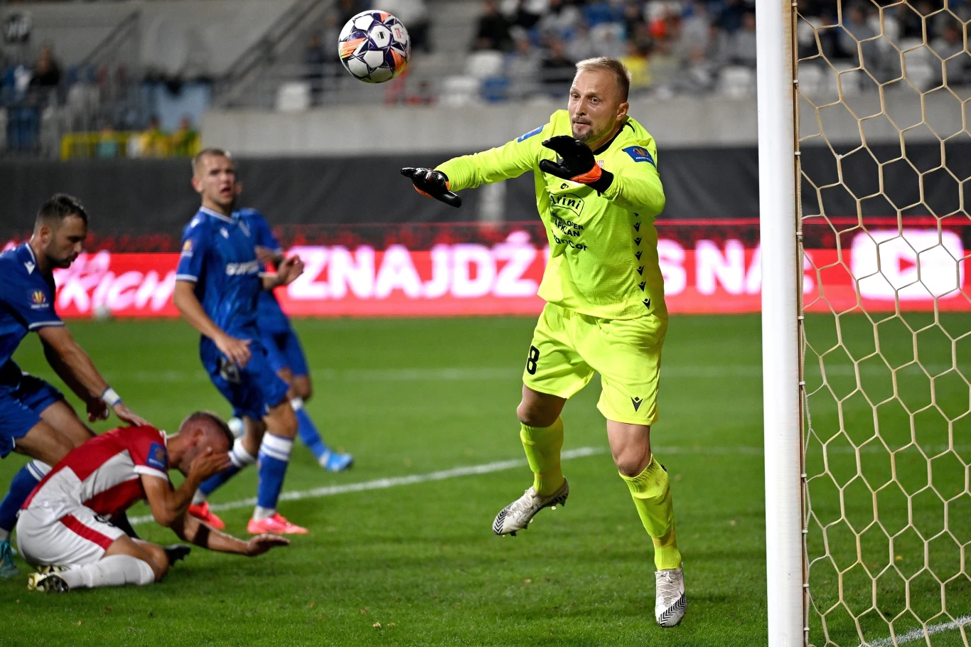 Michał Gliwa w starciu z Lechem Poznań zachował czyste konto bramkowe 
