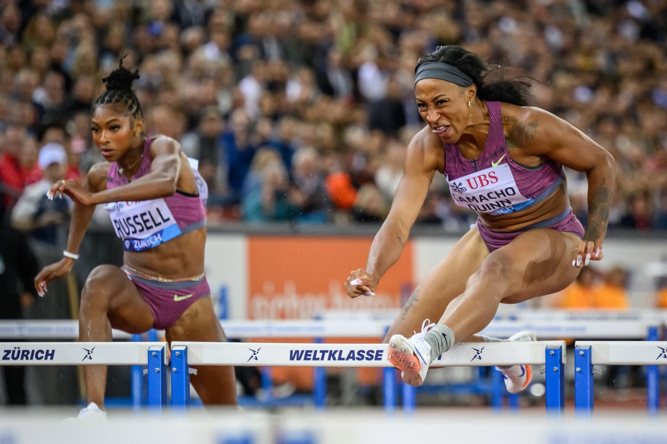 Masai Russell i Jasmine Camacho-Quinn