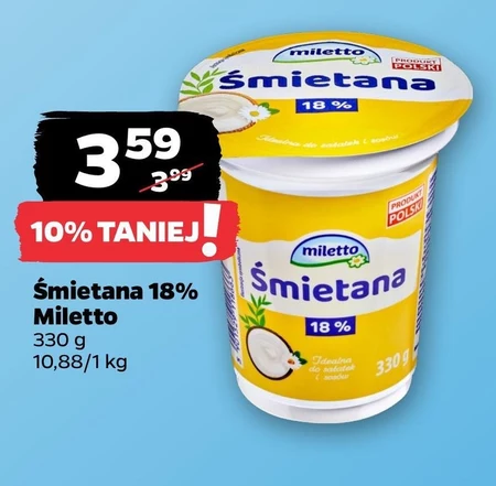 Śmietana Miletto