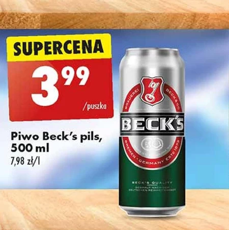 Beck's Piwo jasne 500 ml