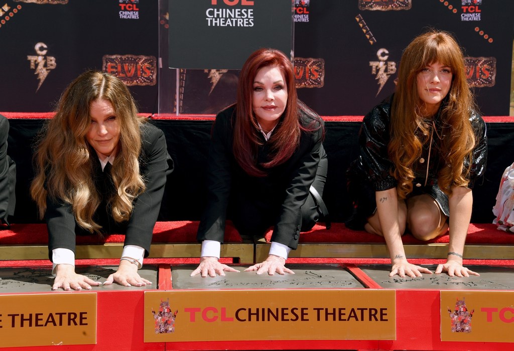 Lisa Marie Presley, Priscilla Presley i Riley Keough - Hollywood, 21 czerwca 2022 r.