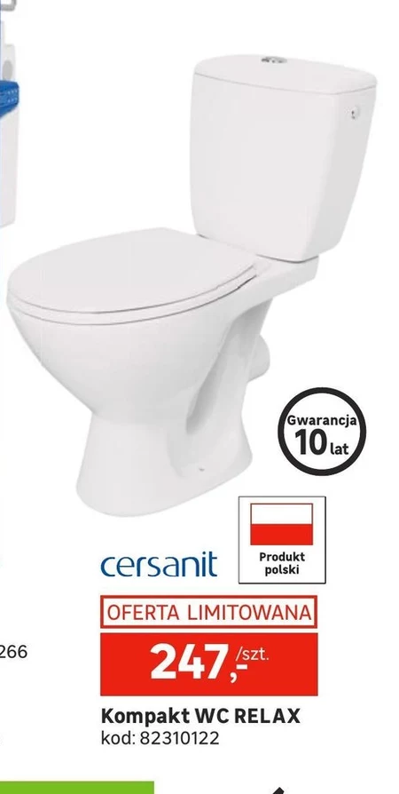 Kompakt wc Cersanit