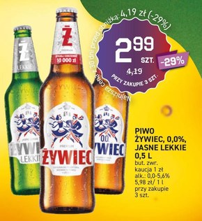 Żywiec Piwo jasne 500 ml niska cena