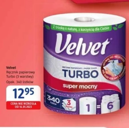 Velvet Turbo Ręcznik papierowy