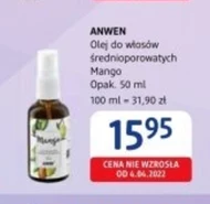 Olejek do włosów Anwen