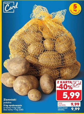 Ziemniaki Kaufland niska cena