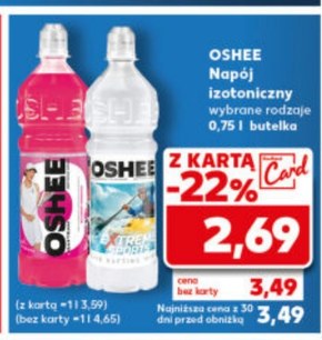 Napój izotoniczny Oshee niska cena