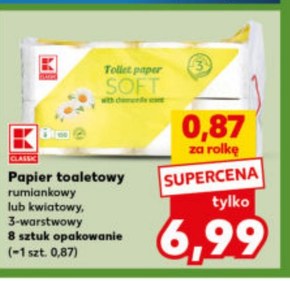 Papier toaletowy Kaufland niska cena