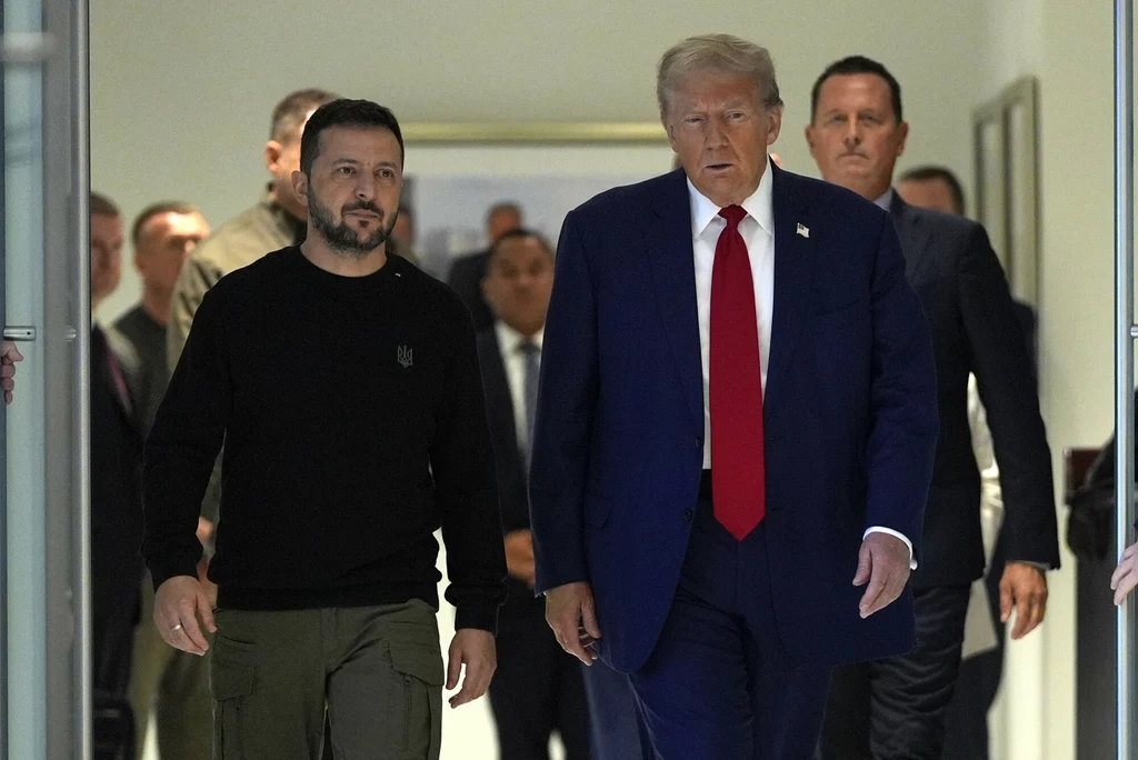 Spotkanie Donalda Trumpa z Wołodymyrem Zełenskim Spotkanie Donalda Trumpa z Wołodymyrem Zełenskim