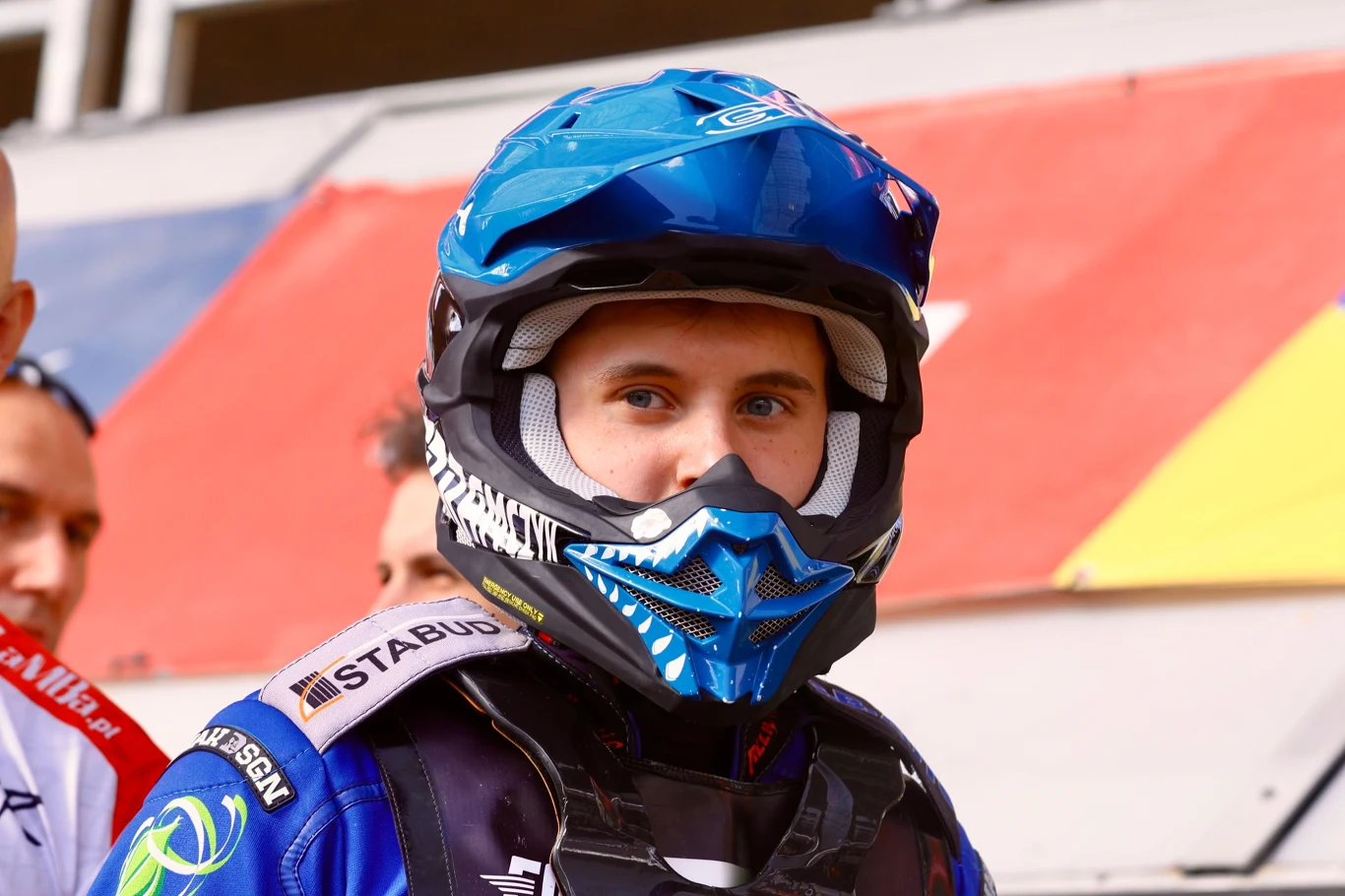 Wiktor Przyjemski podczas kwalifikacji SGP2 w Toruniu