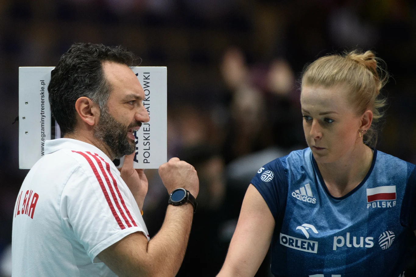 Stefano Lavarini i Joanna Wołosz