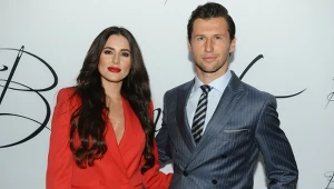 Grzegorz Krychowiak z partnerką Celią Jaunat