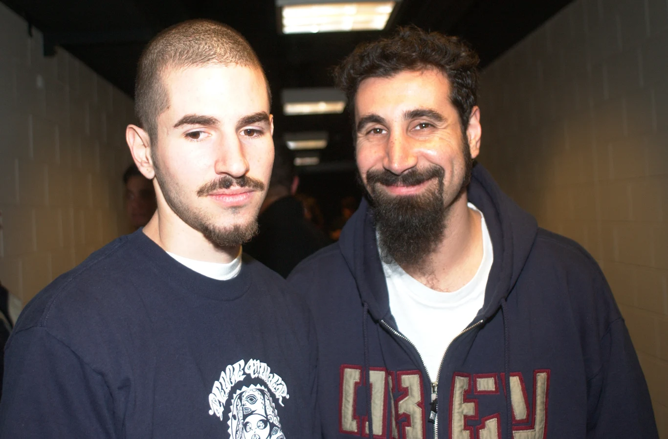 Brad Delson z Linkin Park i Serj Tankian z System of a Down Brad Delson z Linkin Park i Serj Tankian z System of a Down