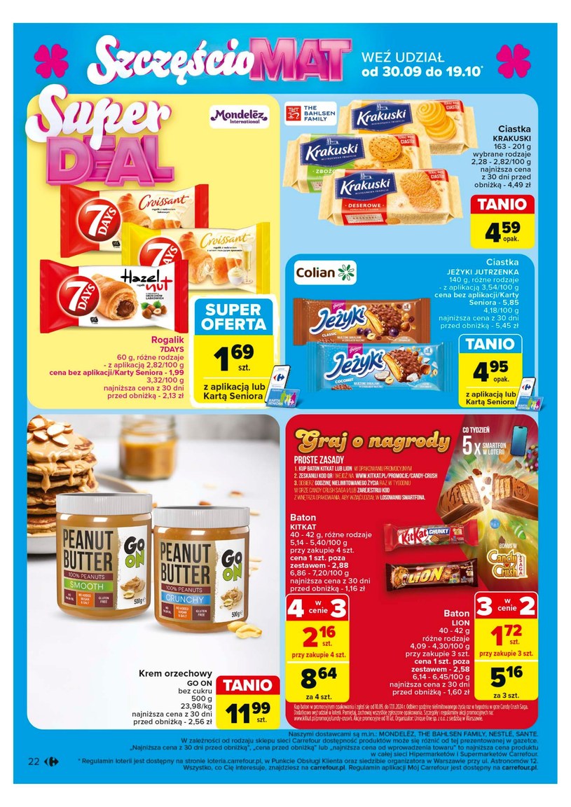 Gazetka: Loteria Szcęściomat! - Carrefour - strona 22