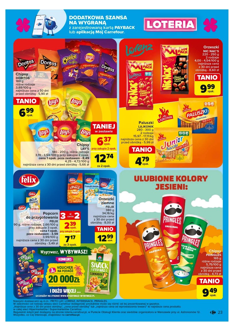 Gazetka: Loteria Szcęściomat! - Carrefour - strona 23