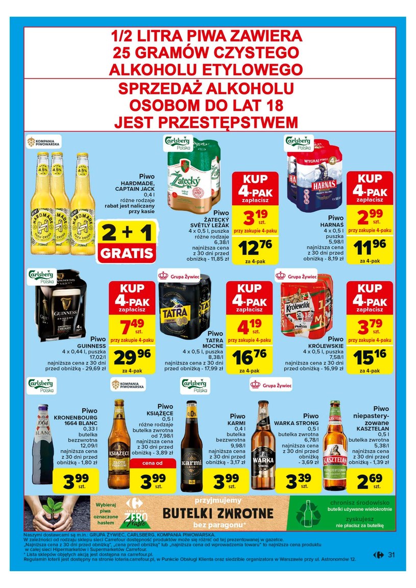 Gazetka: Loteria Szcęściomat! - Carrefour - strona 31