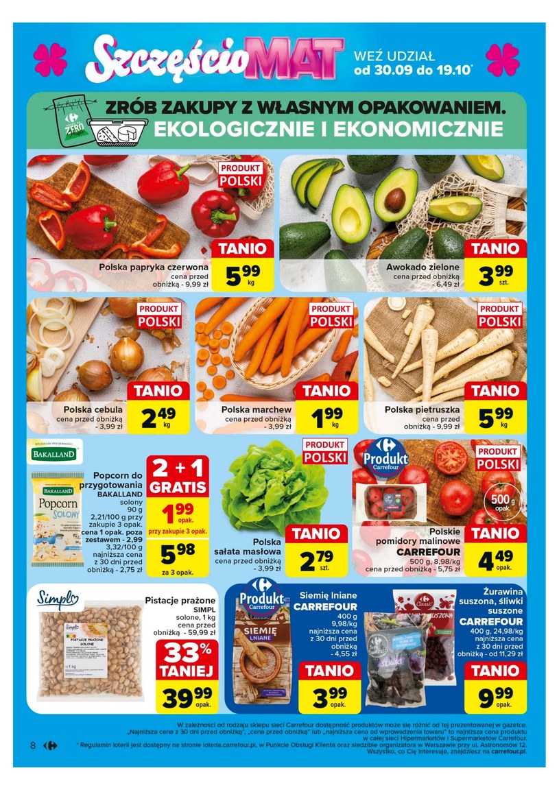 Gazetka: Loteria Szcęściomat! - Carrefour - strona 8