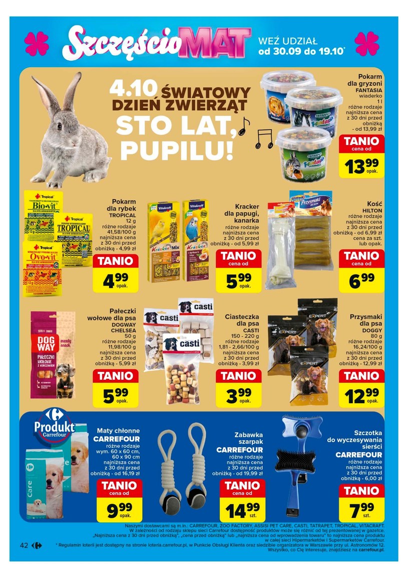 Gazetka: Loteria Szcęściomat! - Carrefour - strona 42