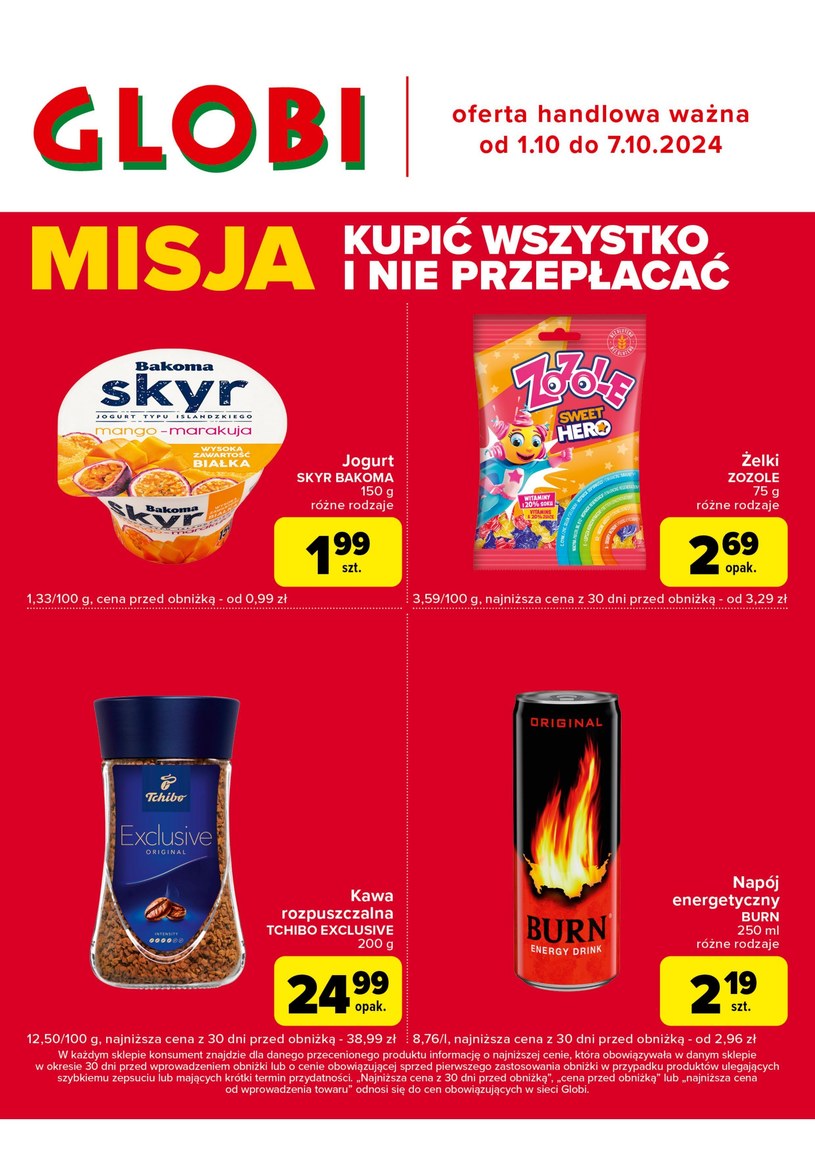 Gazetka promocyjna Globi - wygasła 3 dni temu