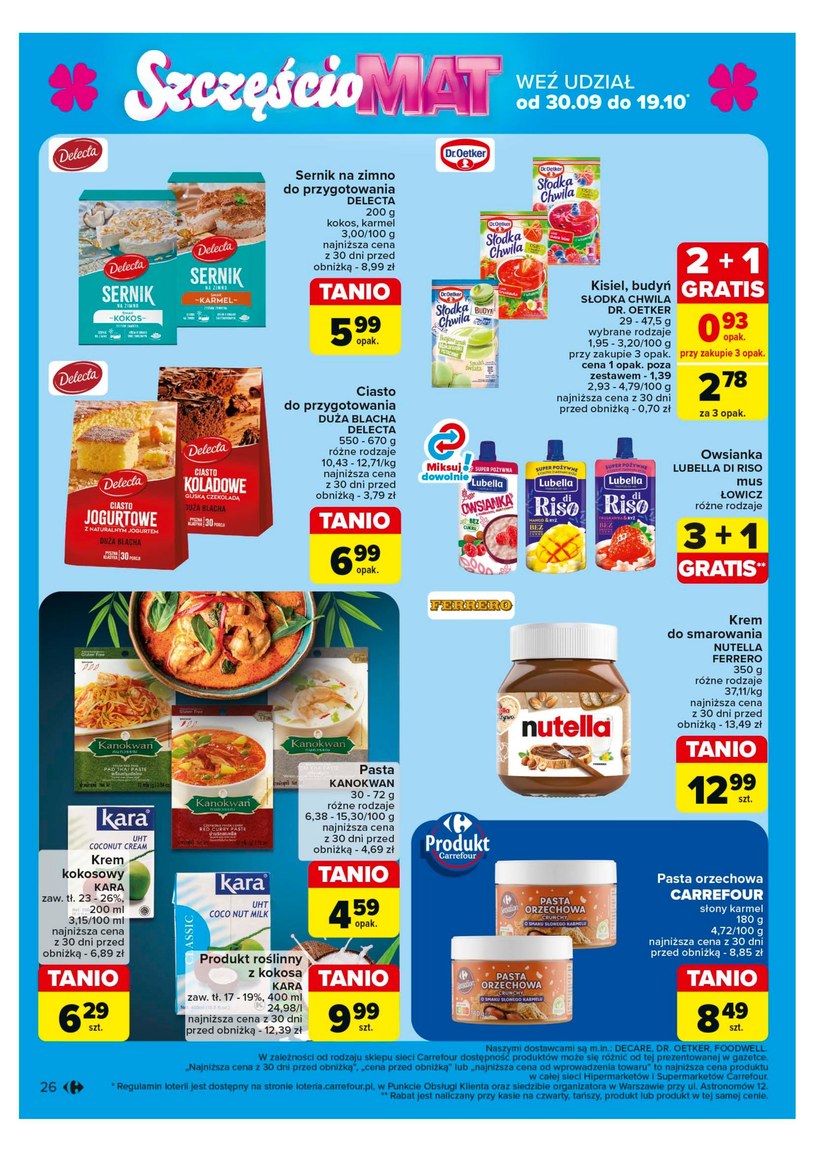 Gazetka: Loteria Szcęściomat! - Carrefour - strona 26