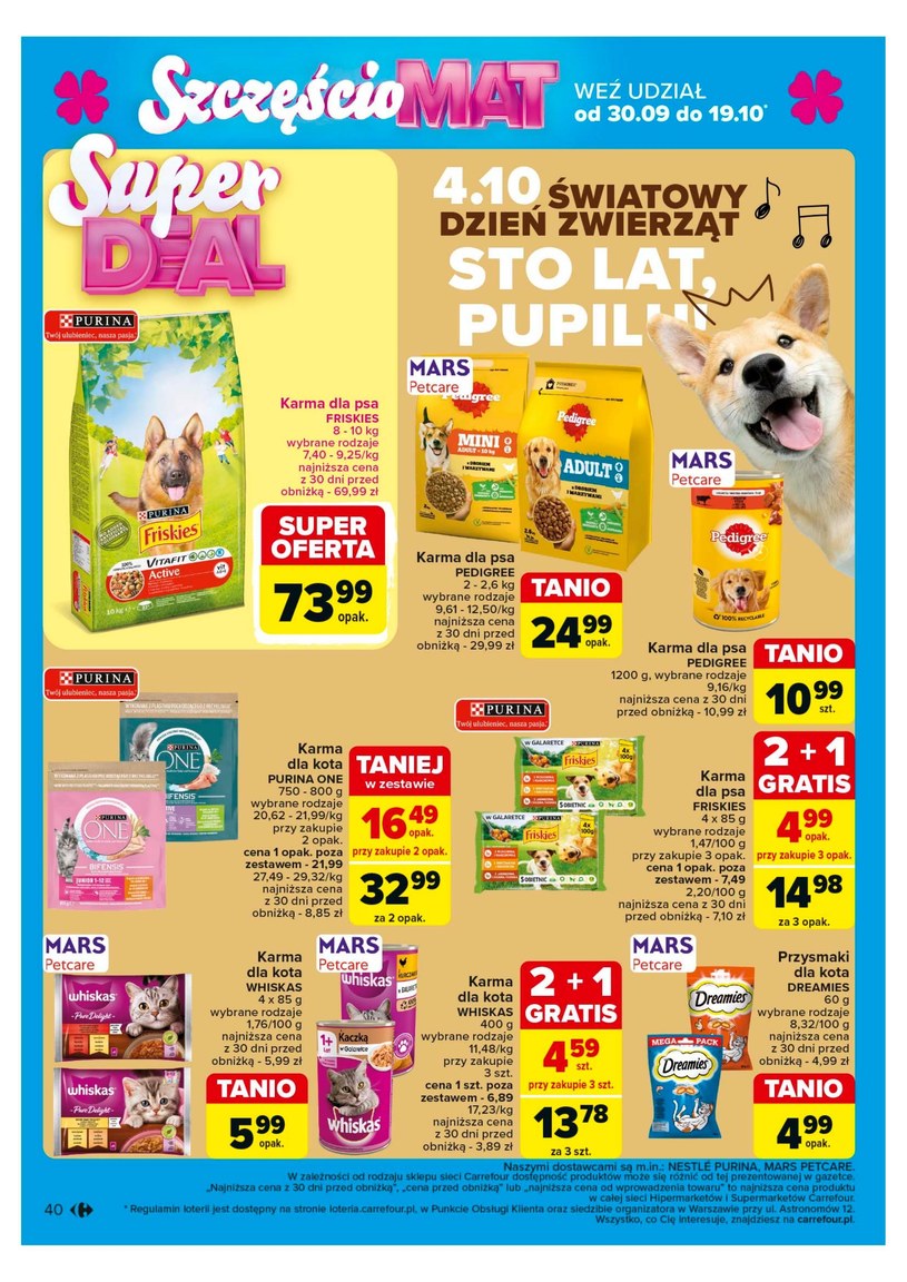 Gazetka: Loteria Szcęściomat! - Carrefour - strona 40