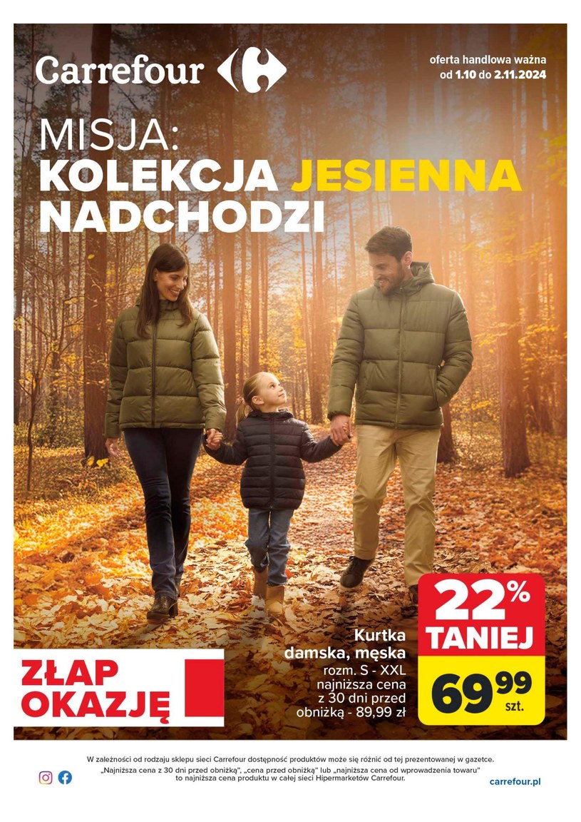 Gazetka: Kolekcja jesienna  - Carrefour - strona 1