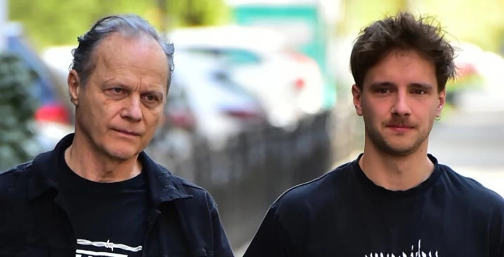 Maciej Musiał z tatą Andrzejem