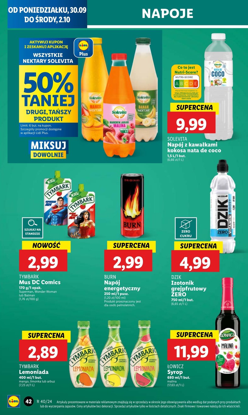 Gazetka: Super okazje na start tygodnia – Lidl - strona 48