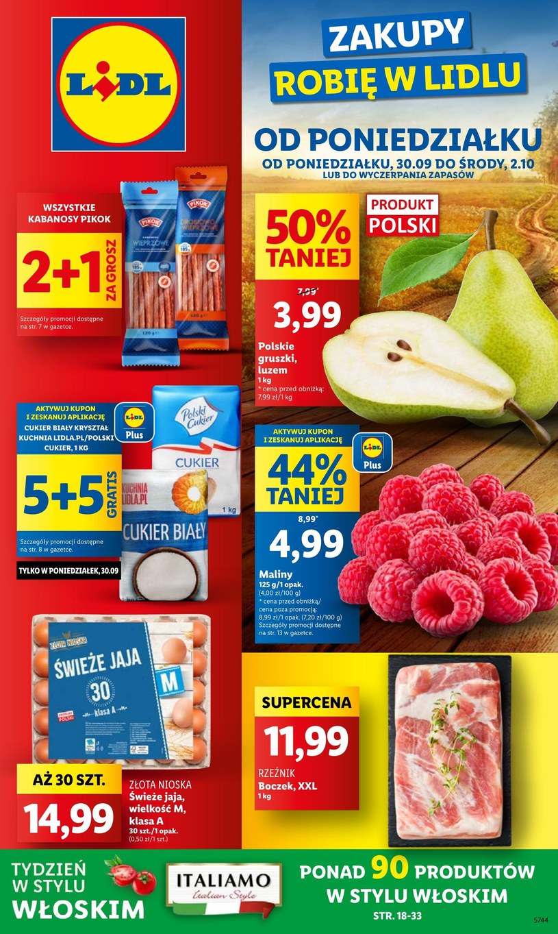 Gazetka promocyjna Lidl - ważna od 30. 09. 2024 do 02. 10. 2024