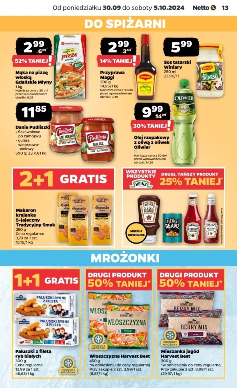 Gazetka: Niskie ceny, proste oszczędności - Netto - strona 13