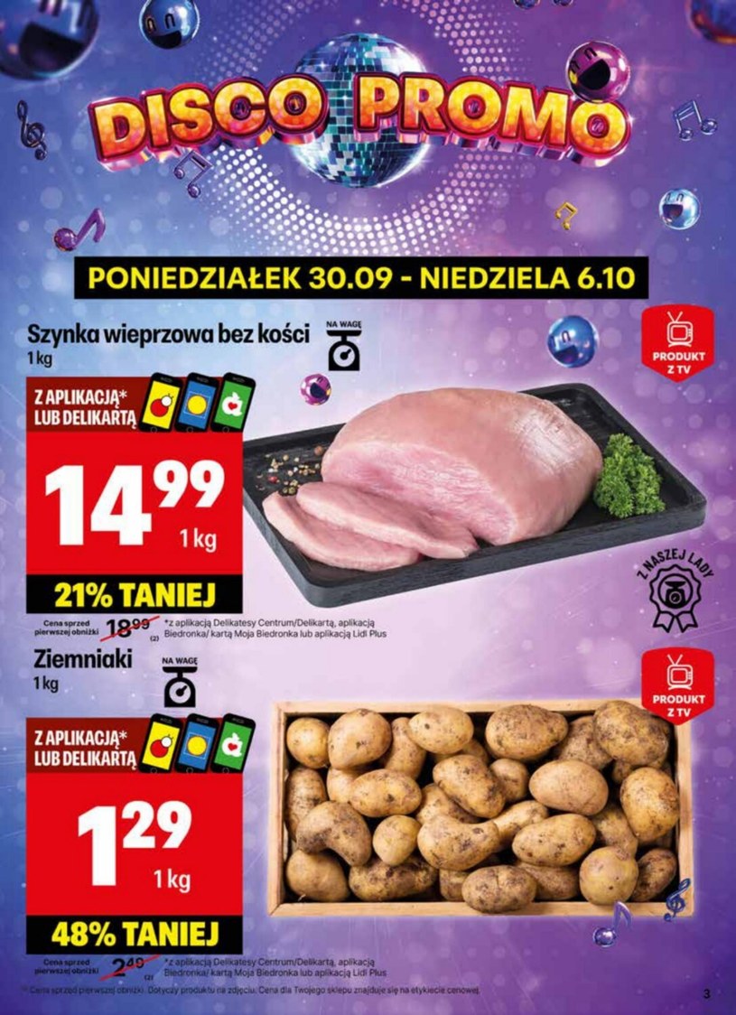 Gazetka: Disco Promo: tańcz do rytmu niskich cen – Delikatesy Centrum - strona 3