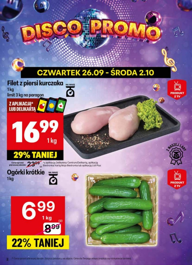 Gazetka: Disco Promo: tańcz do rytmu niskich cen – Delikatesy Centrum - strona 2