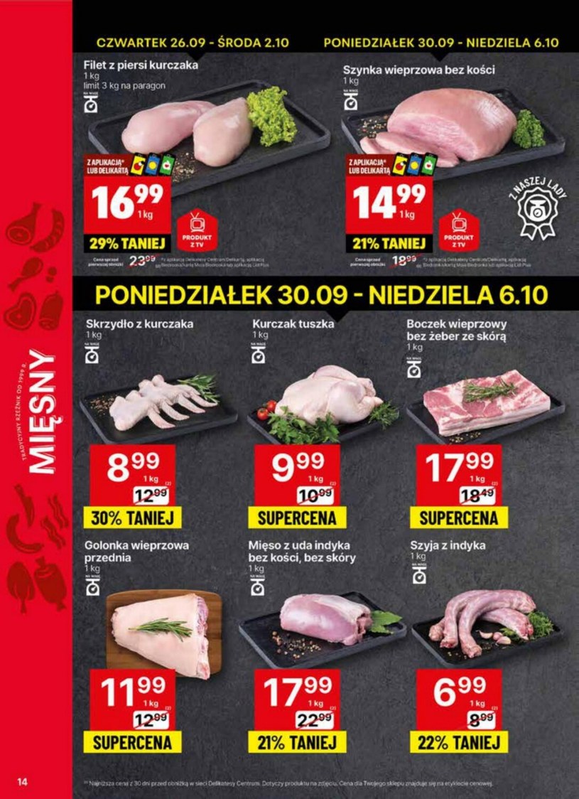 Gazetka: Disco Promo: tańcz do rytmu niskich cen – Delikatesy Centrum - strona 14