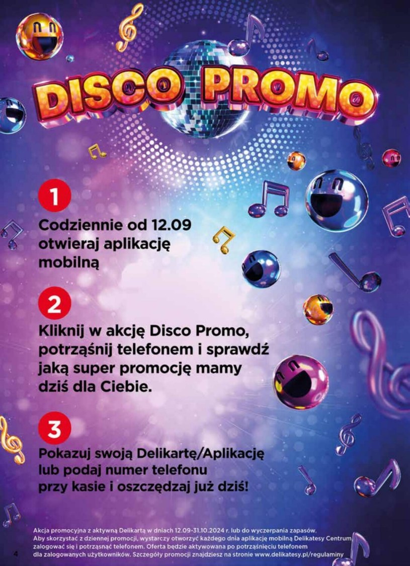 Gazetka: Disco Promo: tańcz do rytmu niskich cen – Delikatesy Centrum - strona 4