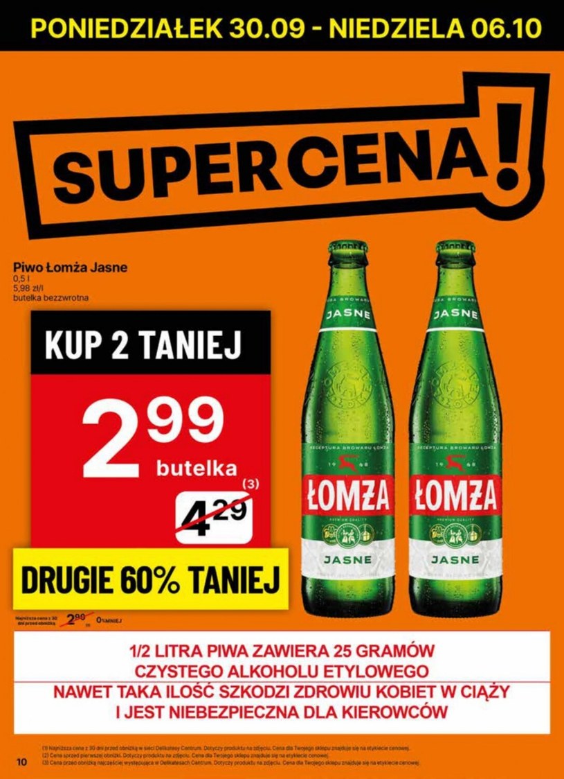 Gazetka: Disco Promo: tańcz do rytmu niskich cen – Delikatesy Centrum - strona 10