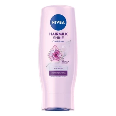 Nivea Hairmilk Shine Odżywka wyzwalająca blask 200ml - 0