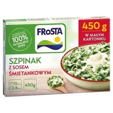 FRoSTA Szpinak z sosem śmietankowymi 450 g - 0