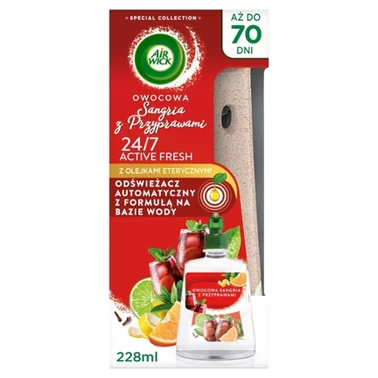 Air Wick Active Fresh Odświeżacz automatyczny owocowa sangria z przyprawami 228 ml - 0