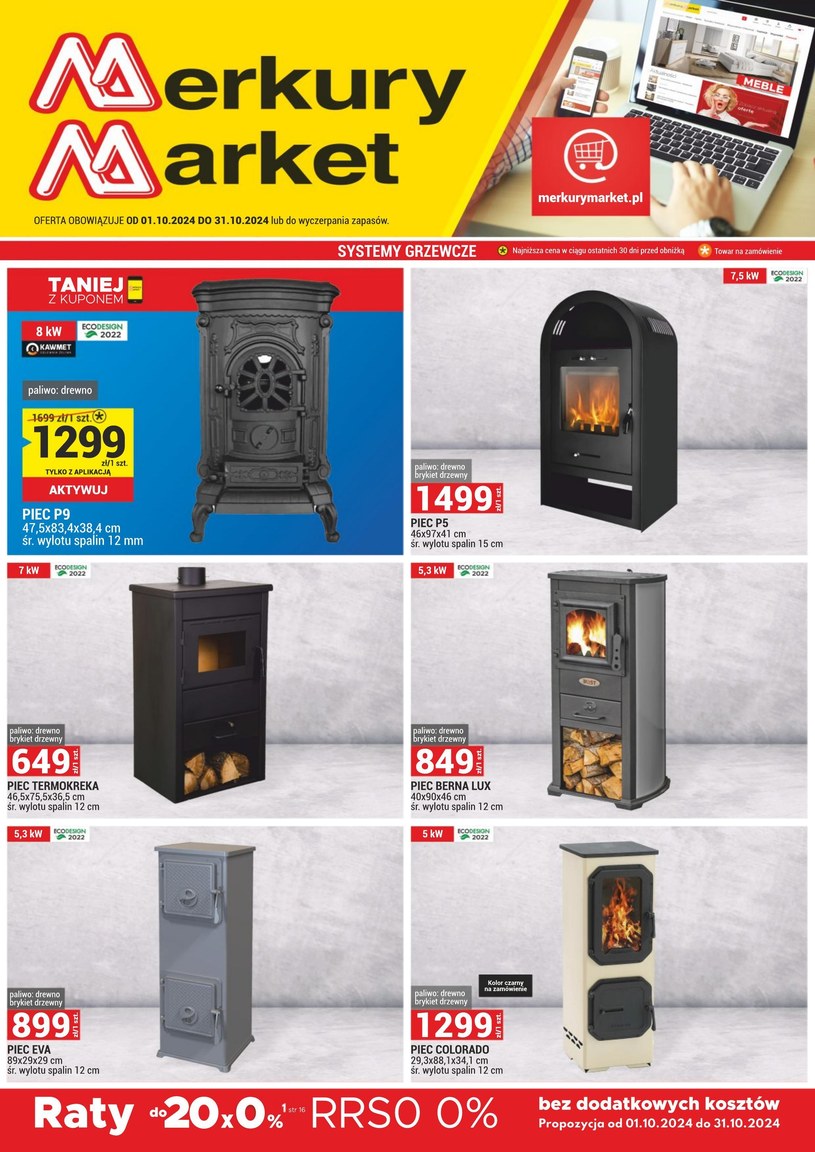 Gazetka: Merkury Market - nowa oferta handlowa - strona 1