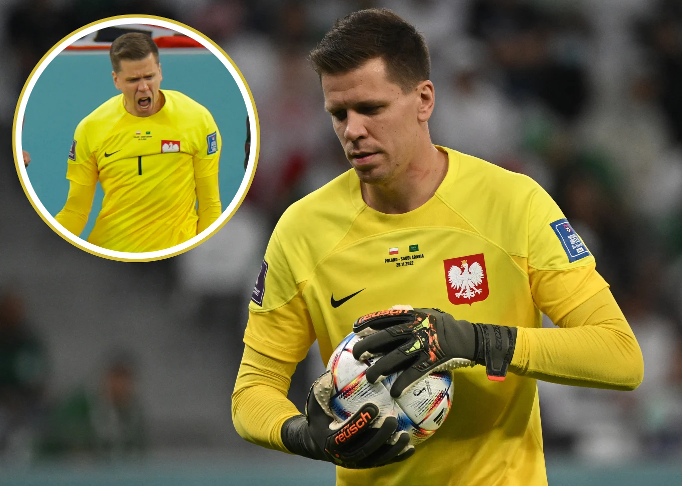 Wojciech Szczęsny w barwach reprezentacji Polski