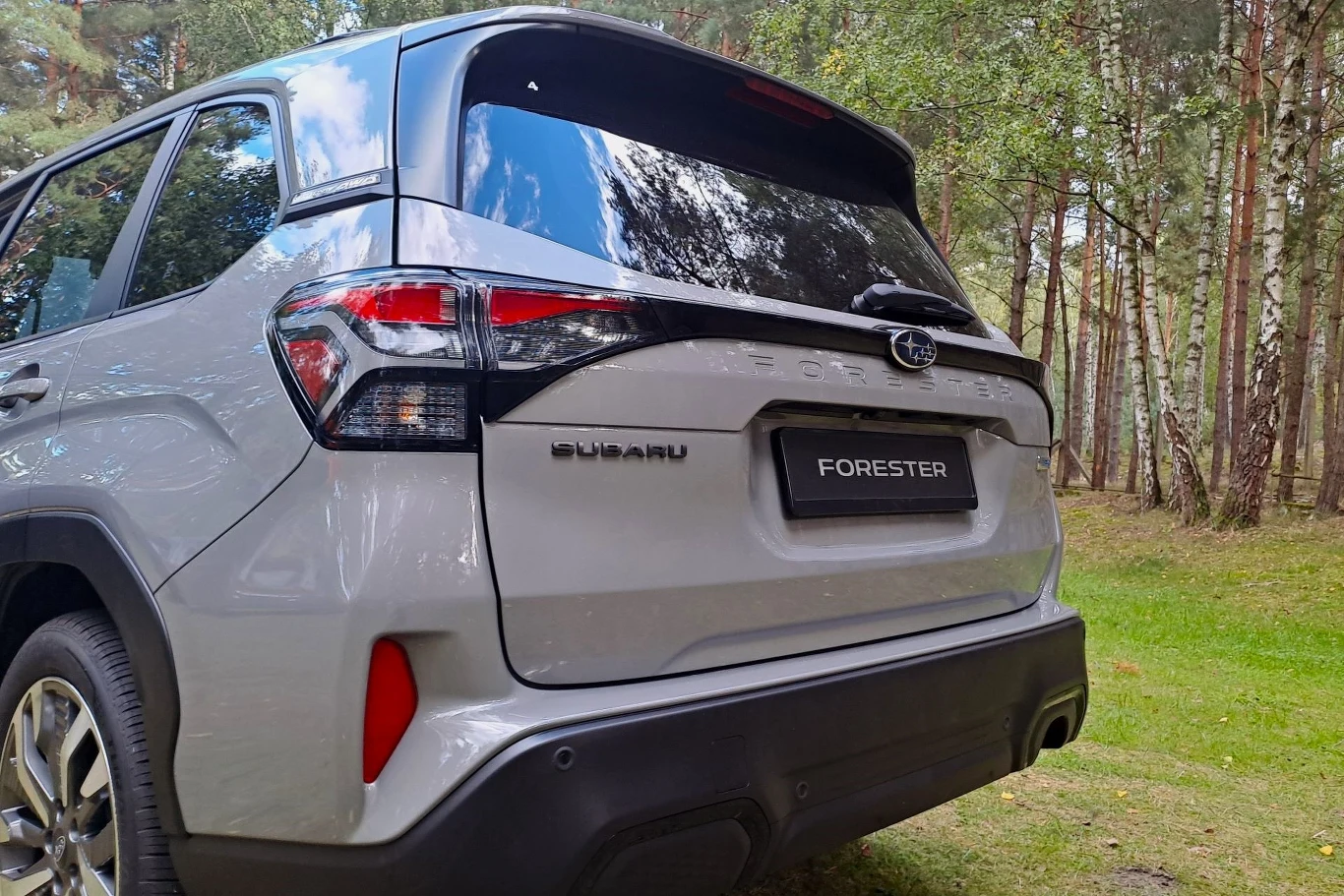 Tylne lampy z nową sygnaturą są teraz ze sobą połączone panelem biegnącym przez całą szerokość klapy bagażnika.