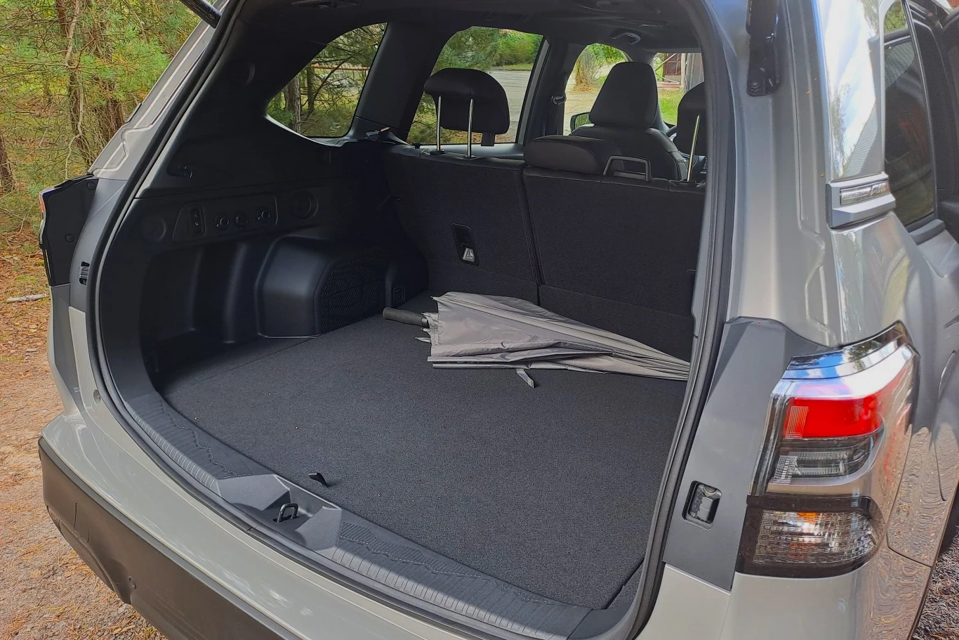 Pojemność bagażnika wynosi 508 litrów. Po złożeniu tylnych foteli można ją powiększyć do 1 720 litrów.