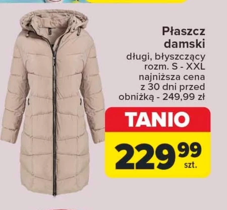 Płaszcz damski S!