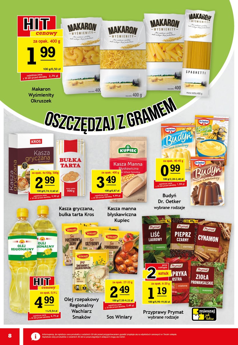 Gazetka: Super oferta w Gram Market  - strona 8