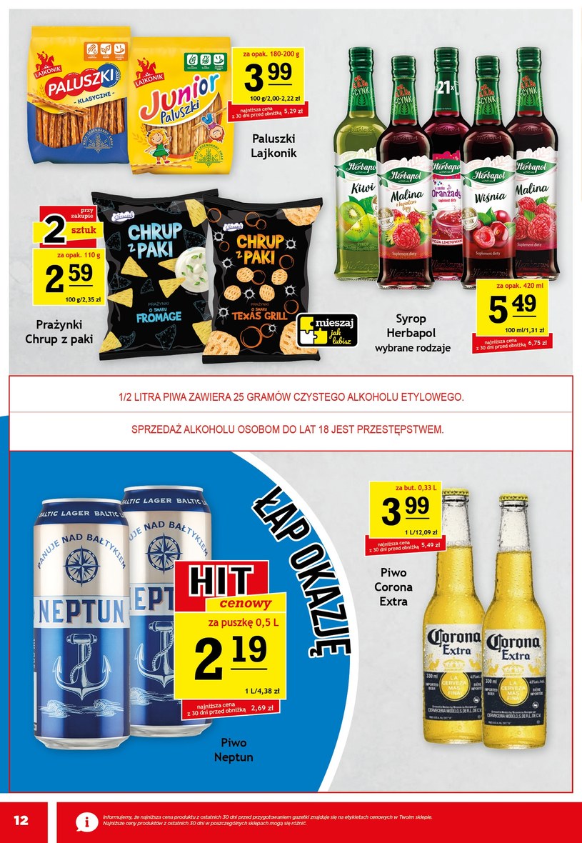 Gazetka: Super oferta w Gram Market  - strona 12