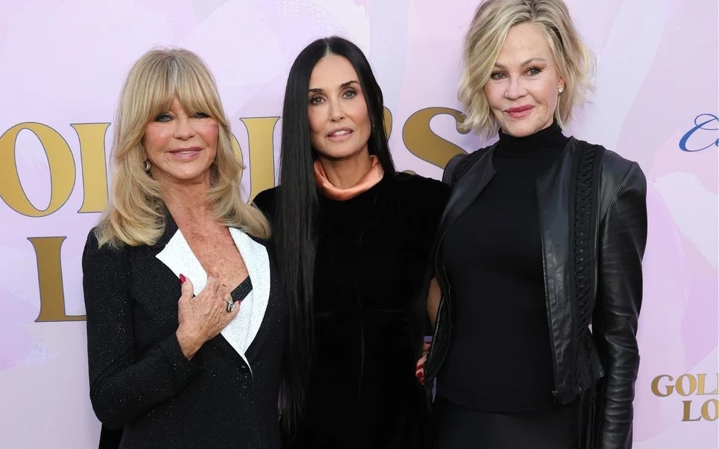 Goldie Hawn, Demi Moore, Melanie Gryffith na 20-leciu The Hawn Foundation