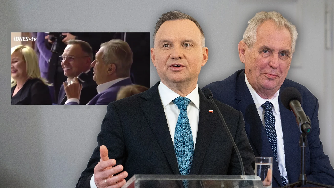 Andrzej Duda i Milosz Zeman Andrzej Duda i Milosz Zeman